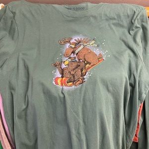 Life is Good Men’s Long Sleeve Size 2XL